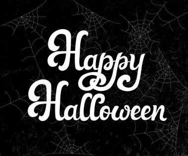 Mutlu Cadılar Bayramı vektör tipografi