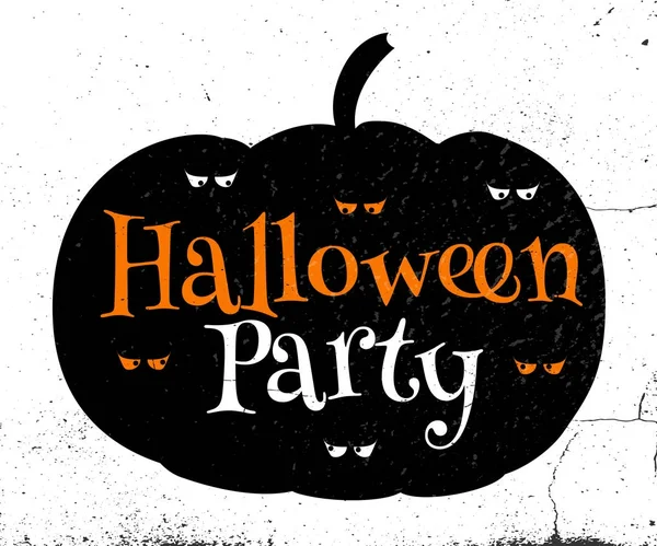 Mutlu Cadılar Bayramı vektör tipografi