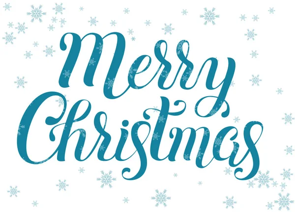 Neşeli Noel vektör yazı çizim