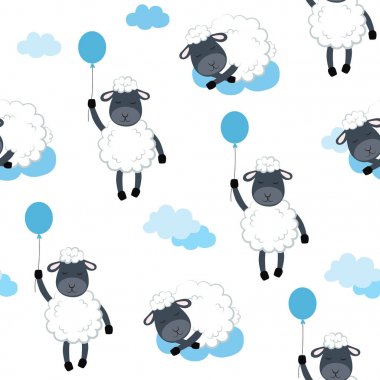 Dikişsiz koyunları desen