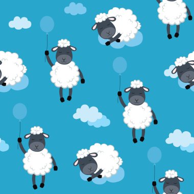 Dikişsiz koyunları desen