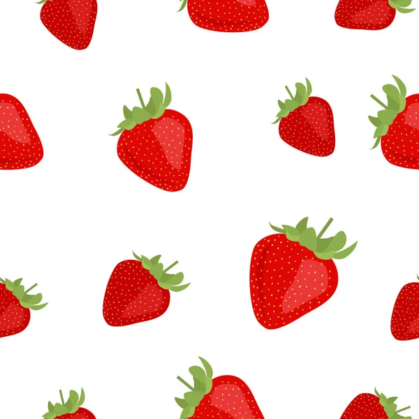 Çilekli kusursuz desen