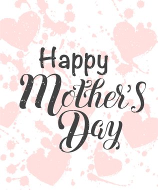 Mutlu anneler günü hat kartpostal