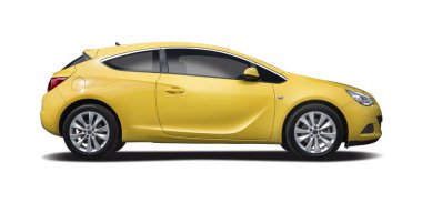 Sarı Opel Astra Gtc