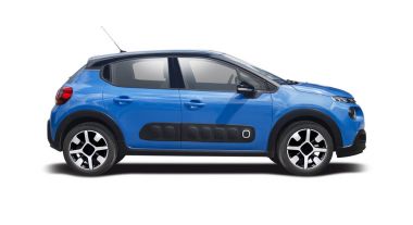 Yeni Citroen C3 mavi