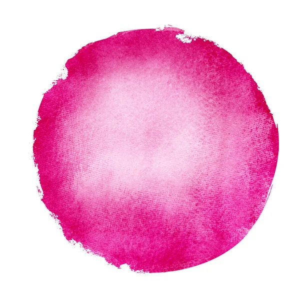 Watercolor Circle White Background — Stock Photo, Image