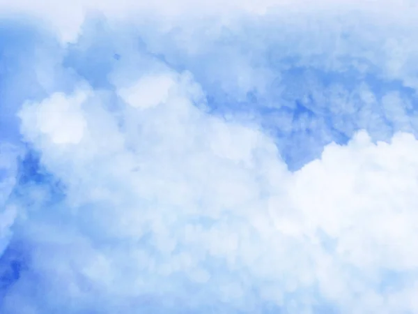 Kék Felhők Mint Háttér — Stock Fotó