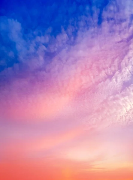 Acuarela Atardecer Cielo Fondo — Foto de Stock