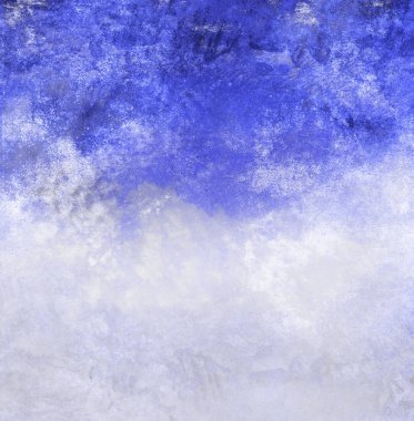 Arkaplan olarak renkli romantik gökyüzü. Suluboya