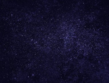 Arkaplanda yıldızlar olan gece göğü