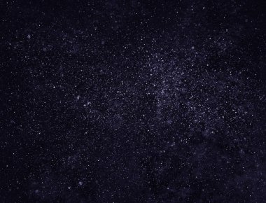 Arkaplanda yıldızlar olan gece göğü