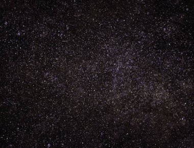 Arkaplanda yıldızlar olan gece göğü