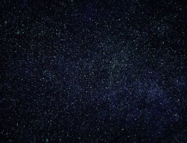 Arkaplanda yıldızlar olan gece göğü
