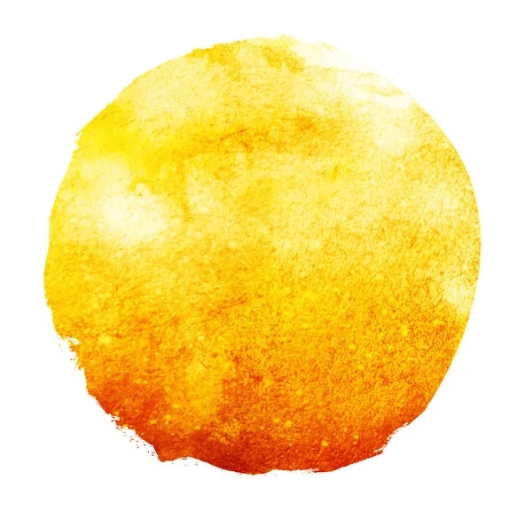 바탕에 분리되어 주황색 노란색 — 스톡 사진