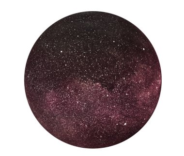 Arkaplanda yıldızlar olan gece göğü