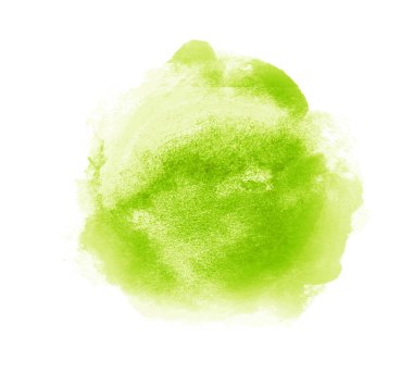 Arkaplan olarak beyaz üzerine suluboya daire