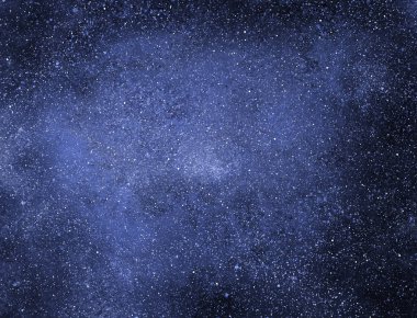Arkaplanda yıldızlar olan gece göğü