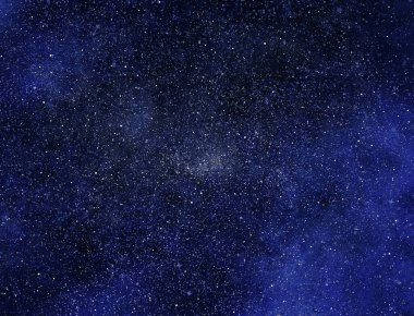 Arkaplanda yıldızlar olan gece göğü