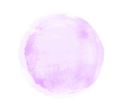 Arkaplan olarak beyaz üzerine suluboya daire