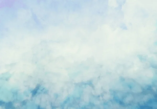 Blå Himmel Med Moln Som Bakgrund — Stockfoto