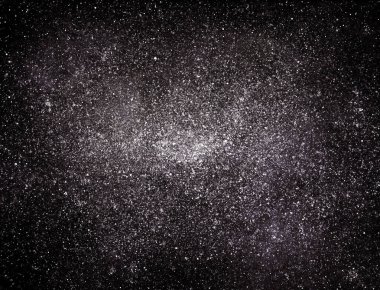 Arkaplanda yıldızlar olan gece göğü