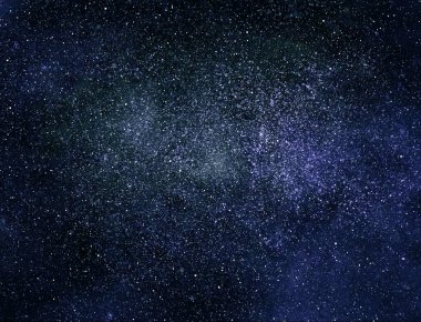 Arkaplanda yıldızlar olan gece göğü