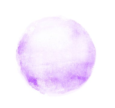 Arkaplan olarak beyaz üzerine suluboya daire