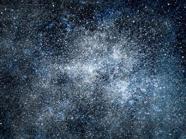 Cielo Nocturno Con Estrellas Como Fondo Acuarela — Foto de Stock