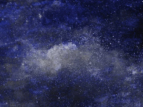 Night Sky Stars Background Watercolor — Stock Photo, Image