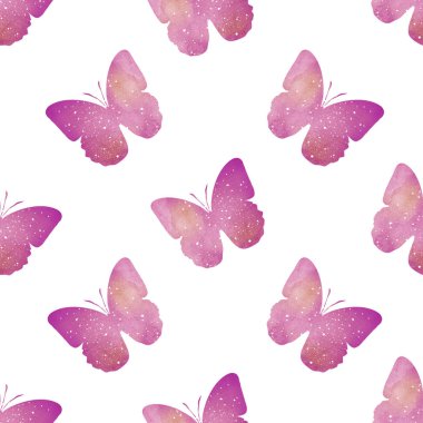 Kelebeklerle kusursuz desen