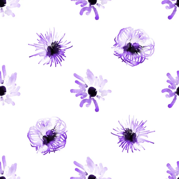 Seamless Pattern Flowers — Stock Photo, Image