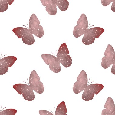 Kelebeklerle kusursuz desen