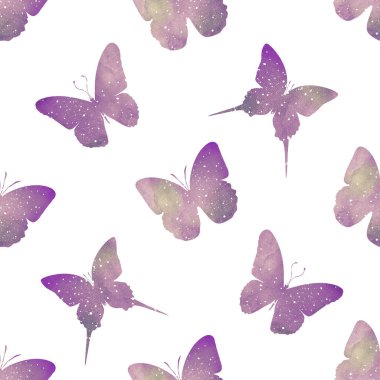 Kelebeklerle kusursuz desen