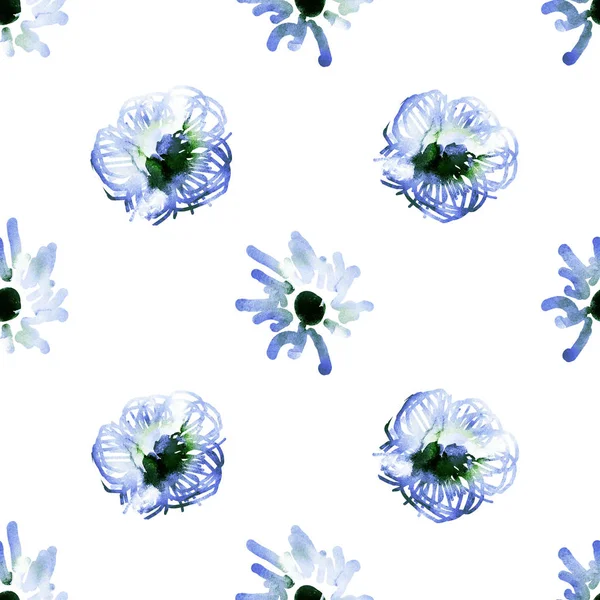 Seamless Pattern Flowers — Stock Photo, Image