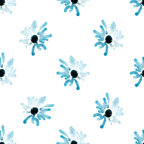 Seamless Pattern Flowers — Stock Photo, Image