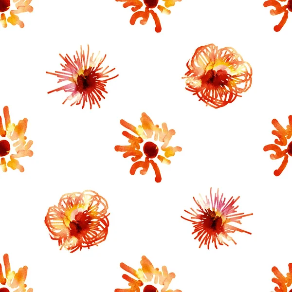 Seamless Pattern Flowers — Stock Photo, Image