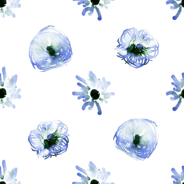 Seamless Pattern Flowers — Stock Photo, Image