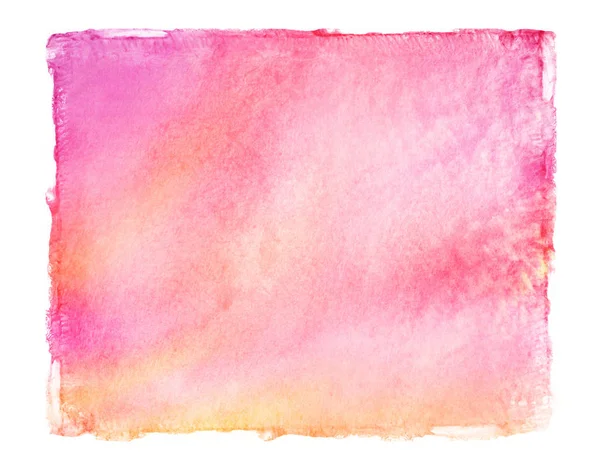 Sky Sunset Background White Watercolor — Stock Photo, Image