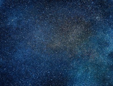 Arkaplanda yıldızlar olan gece göğü