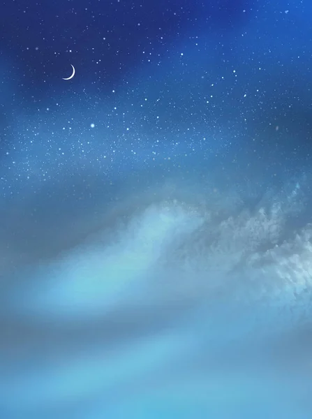 Renkli Romantik Gökyüzü Arkaplanı — Stok fotoğraf
