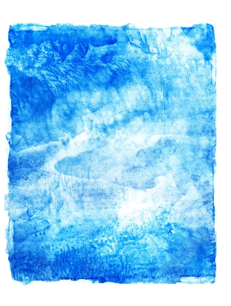 Himmel Isoliert Hintergrund Aquarell — Stockfoto