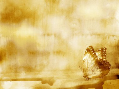 Tereyağlı doğal arka plan. Suluboya