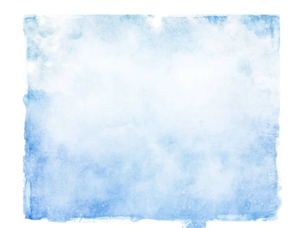 Niebo Odizolowane Akwarela — Zdjęcie stockowe