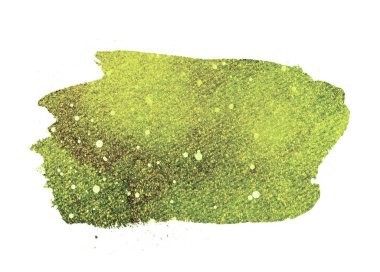 Arkaplan olarak beyaz üzerine suluboya kare