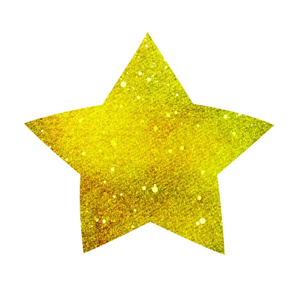 Akvarell Stjärna Vitt — Stockfoto