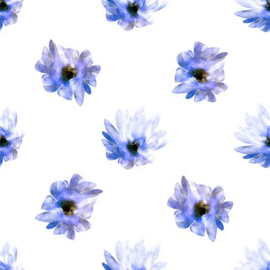 Çiçeklerle kusursuz desen