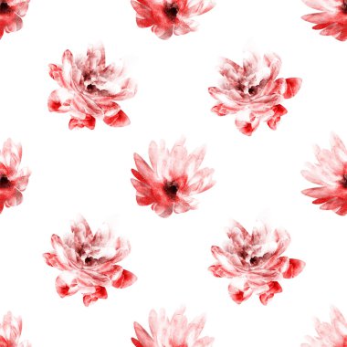 Çiçeklerle kusursuz desen