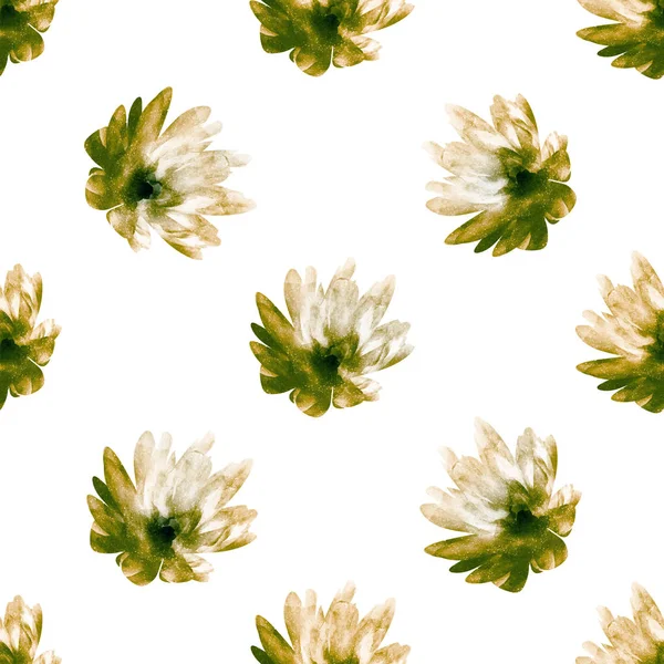 Seamless pattern with flowers — Stock Photo, Image