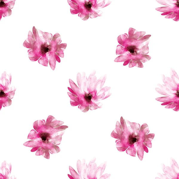 Seamless pattern with flowers — Stock Photo, Image