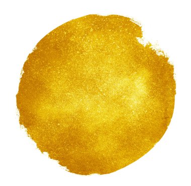 Sim efektli suluboya çember